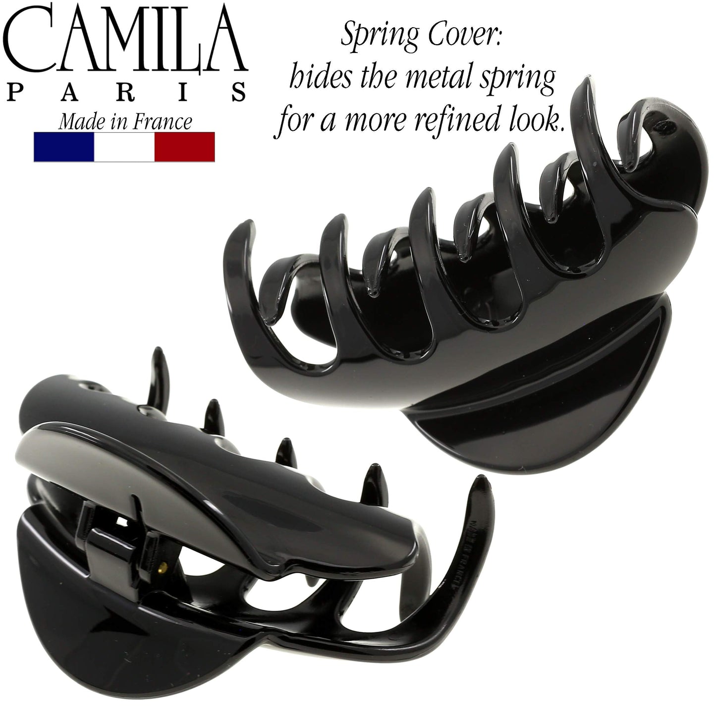 Camila Paris CP2385 French Hair Clip for Women for Thick Hair for Long Curly Wavy Hair, Large, Girls Hair Claw Clips Jaw Styling Hair Accessories Beauty & Personal Care Camila