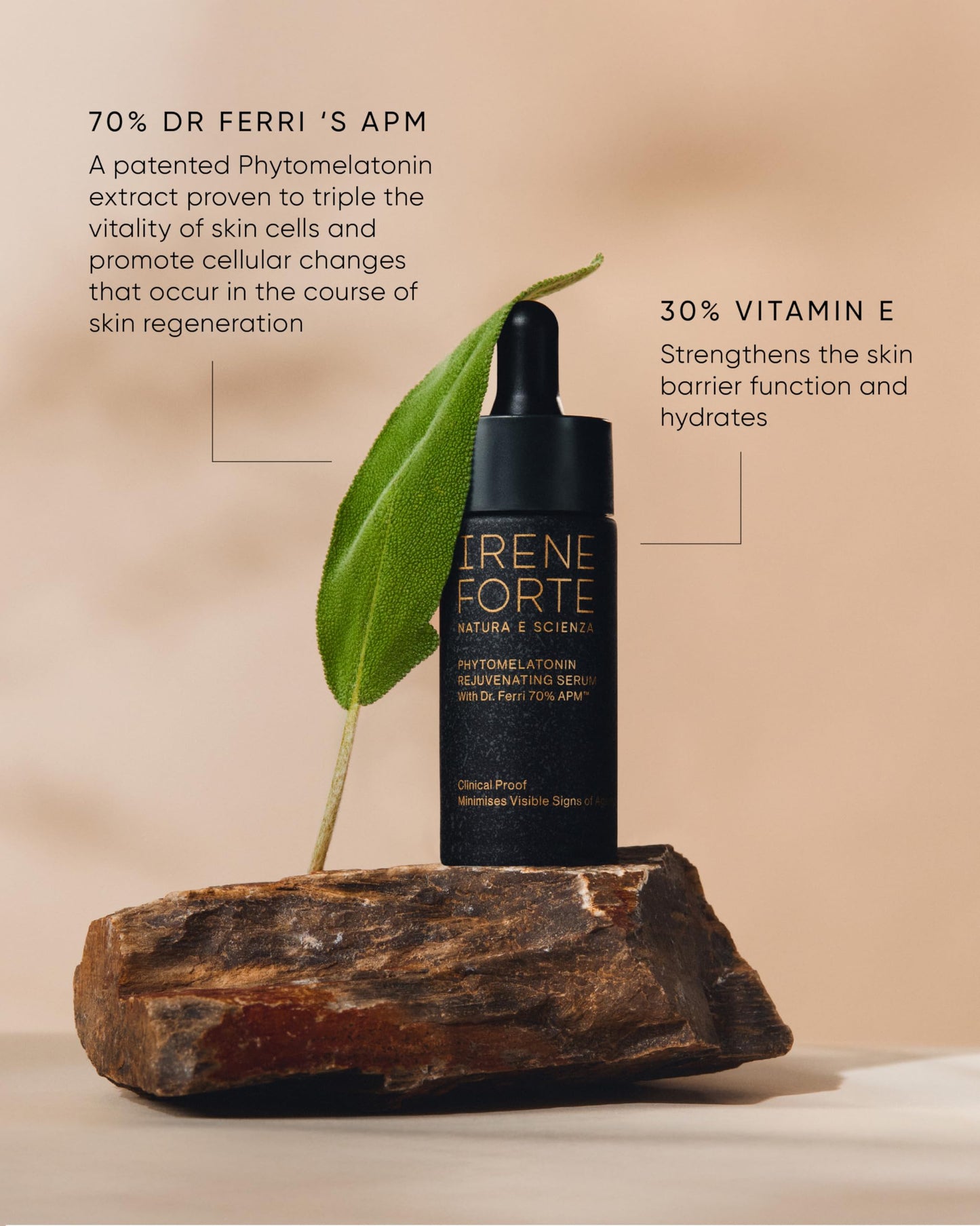 Phytomelatonin Rejuvenating Serum With Dr. Ferri 70% APM™ Beauty & Personal Care Irene Forte