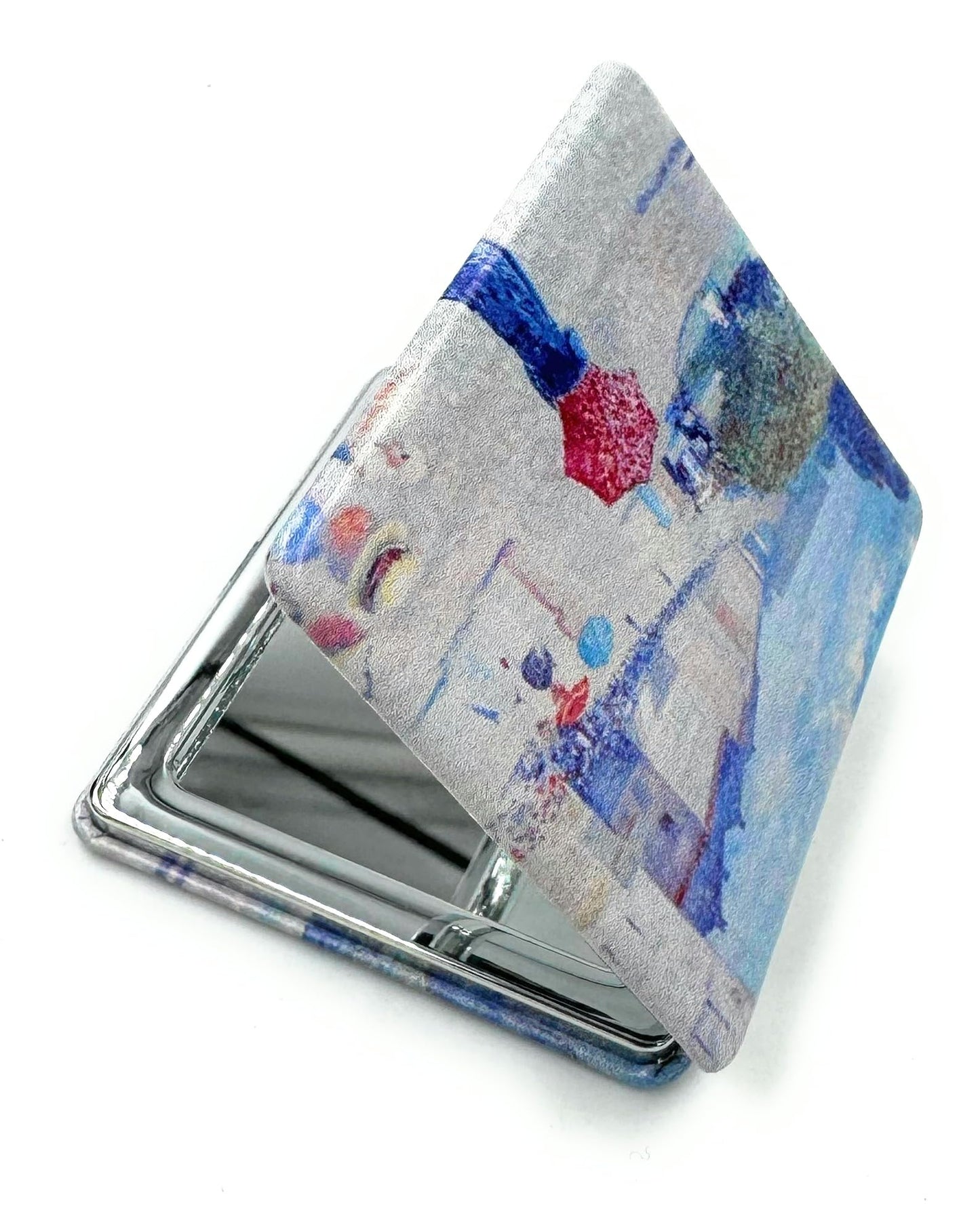 Aeisage Edward Monch Square Mirror - Art Deco Pocket Mirror for Girls, Perfect for Travel or Gifts Beauty & Personal Care Aeisage