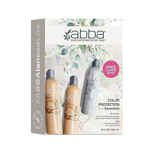 ABBA - Pure Color Protection Essentials Trio - Coconut, 24 fl oz Beauty & Personal Care ABBA