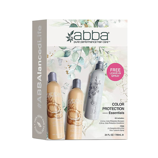 ABBA - Pure Color Protection Essentials Trio - Coconut, 24 fl oz Beauty & Personal Care ABBA