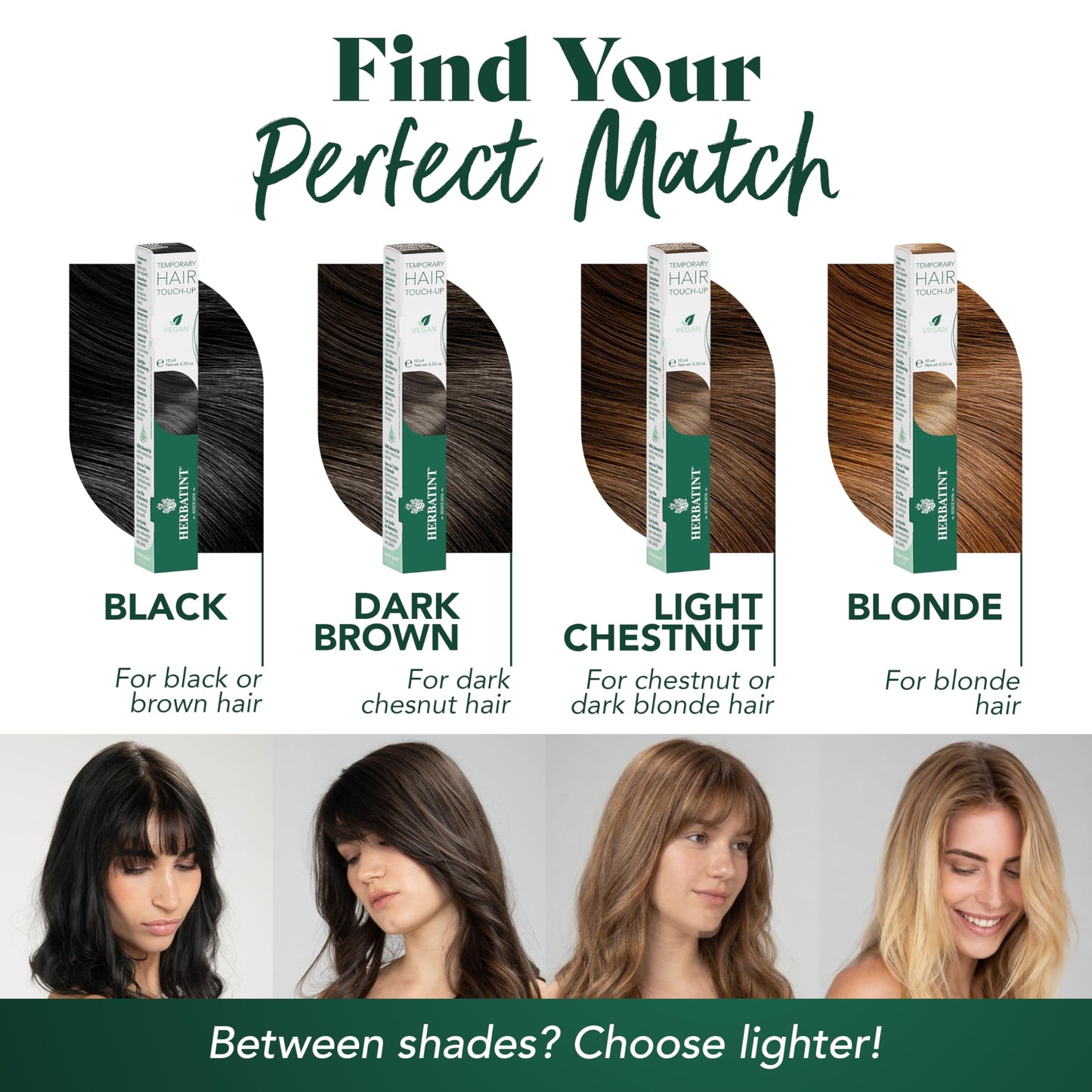 Herbatint Temporary Hair Touch-Up - Instantly Mask Grey Roots Between Coloring with Easy To Apply Precision Brush Kit - Natural-Looking Concealer Beauty & Personal Care Herbatint