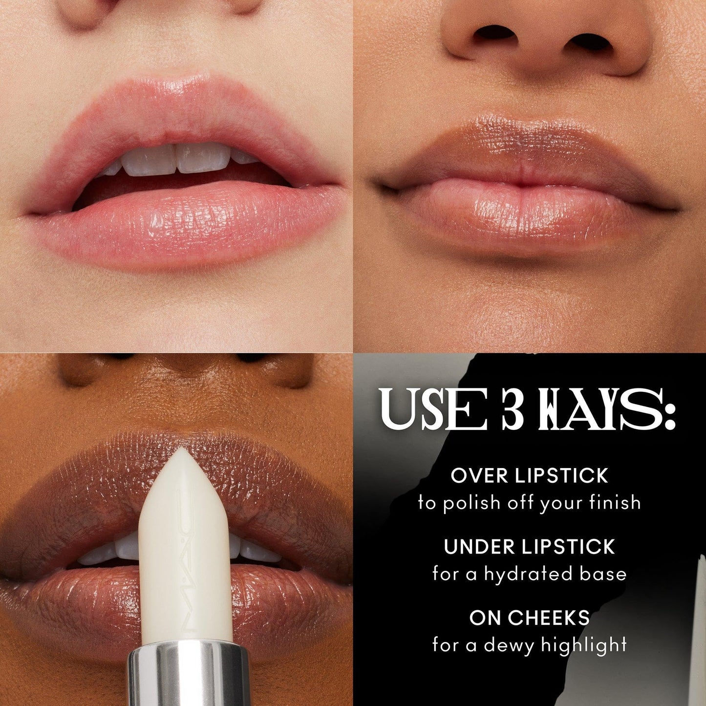 MAC M·A·Cximal Sleek Satin Lipstick, In the Clear, 0.12 Ounces Beauty & Personal Care MAC