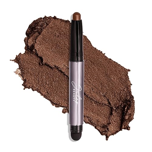 Julep Eyeshadow 101 Cream-to-Powder Waterproof Shadow Stick - Cocoa Shimmer - Long-Lasting, Crease-Proof, Chocolate Brown Shimmer Cream Eyeshadow Beauty & Personal Care Julep