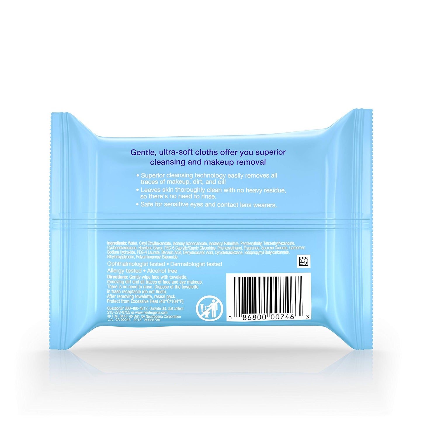 Neutrogena Makeup Remover Cleansing Towelettes Beauty & Personal Care Neutrogena