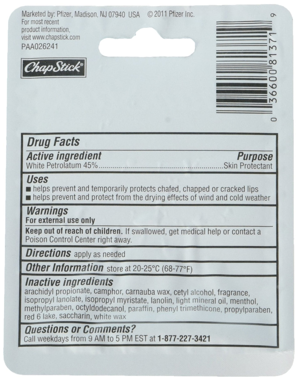 ChapStick Lip Balm Cherry 0.15 oz (Pack of 12) Beauty & Personal Care ChapStick