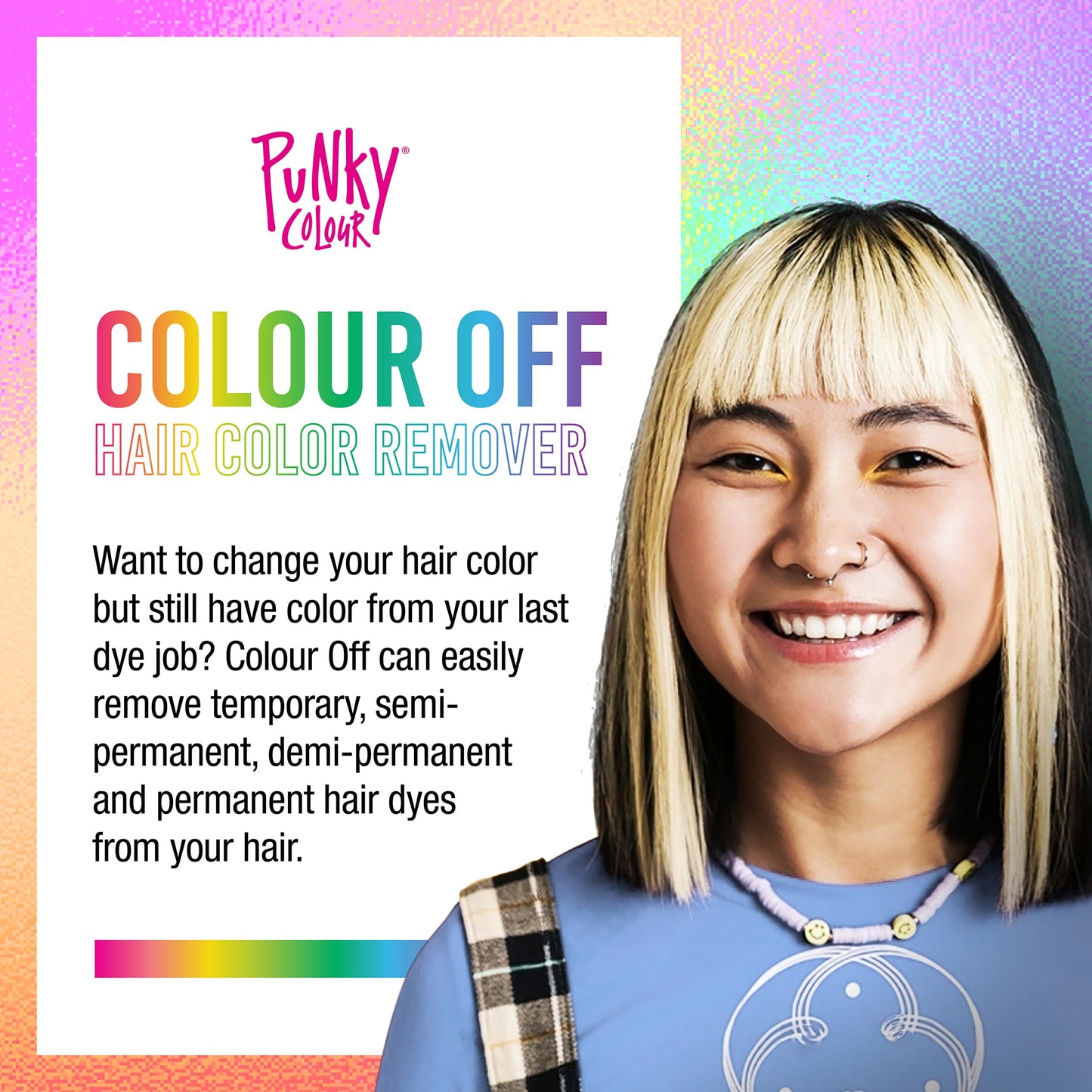 Punky Colour Off Hair Color Remover - Hair Dye Remover, Easily Removes Temporary, Permanent & Semi Permanent Dye, Ammonia Free, Bleach Kit Beauty & Personal Care Punky