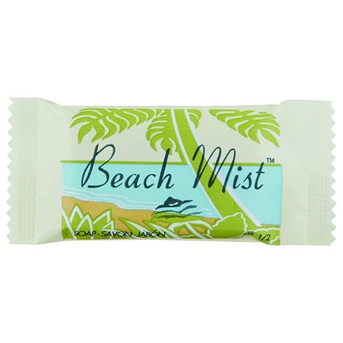 Beach Mist NO12 Face and Body Soap, Beach Mist Fragrance, # 1/2 Bar (Case of 1000) Beauty & Personal Care BEACH MIST