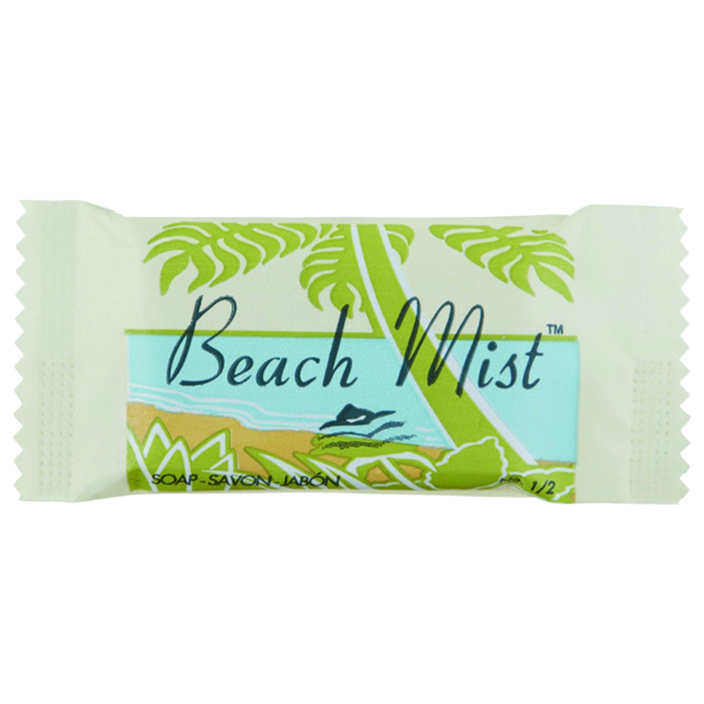 Beach Mist NO12 Face and Body Soap, Beach Mist Fragrance, # 1/2 Bar (Case of 1000) Beauty & Personal Care BEACH MIST