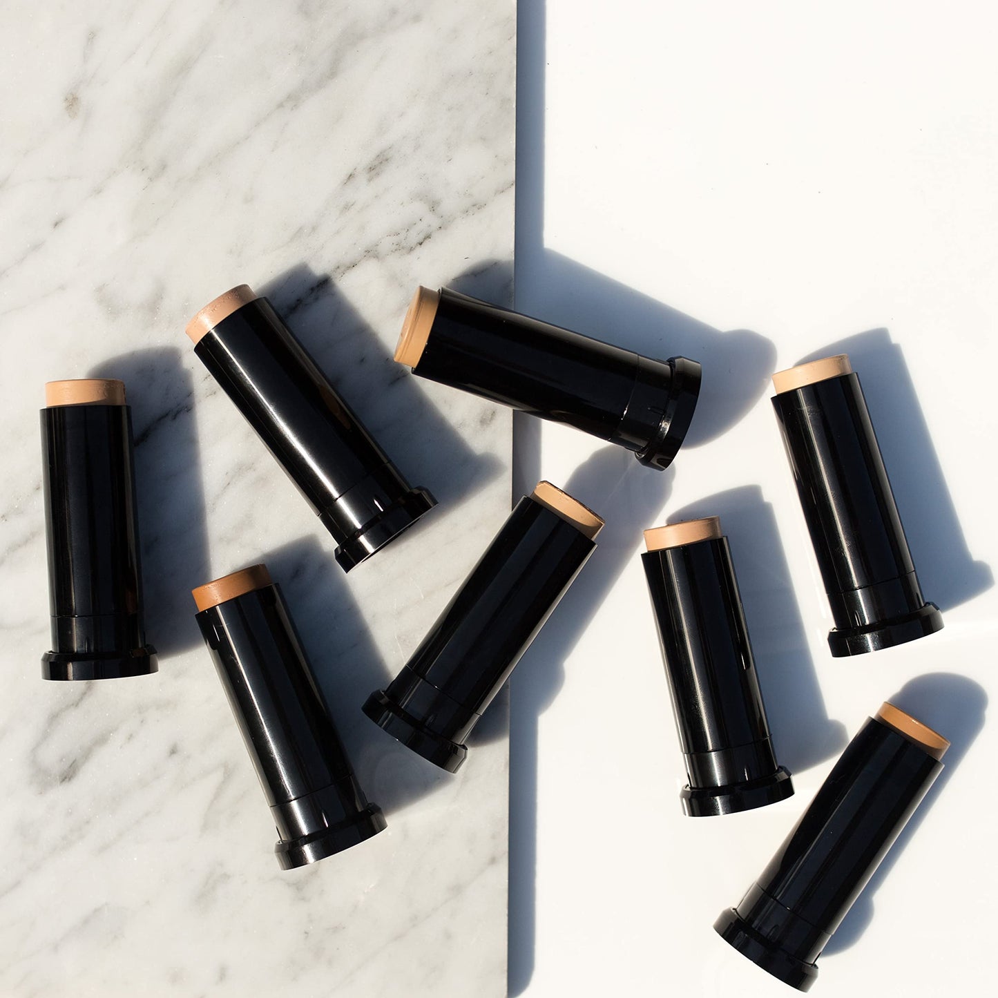 KRISTOFER BUCKLE Triplicity® Perfecting Foundation Stick, 0.4 oz. | Primes Skin, Provides Buildable Coverage & Has A Soft-Focus Effect | Tan Beauty & Personal Care Kristofer Buckle