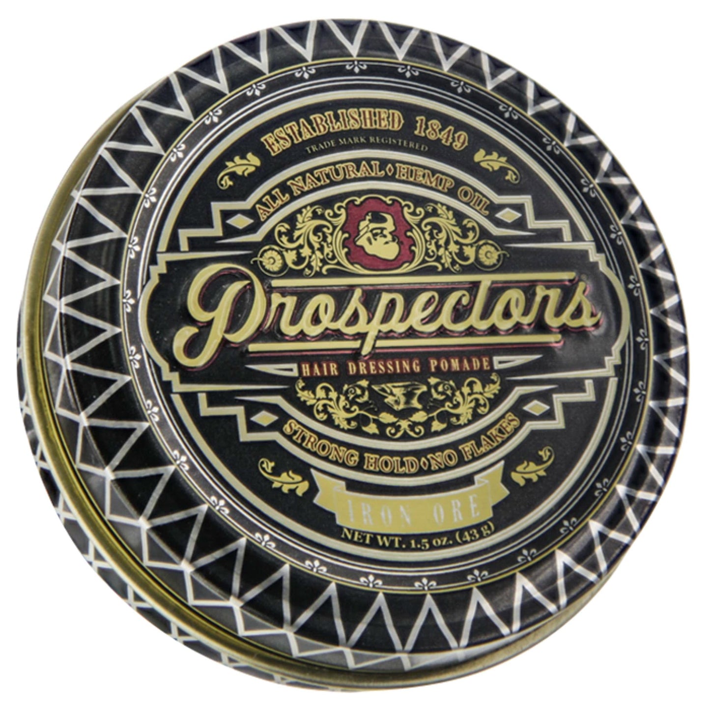 Prospectors Iron Ore Strong Hold Pomade 1.5 oz Beauty & Personal Care PROSPECTORS