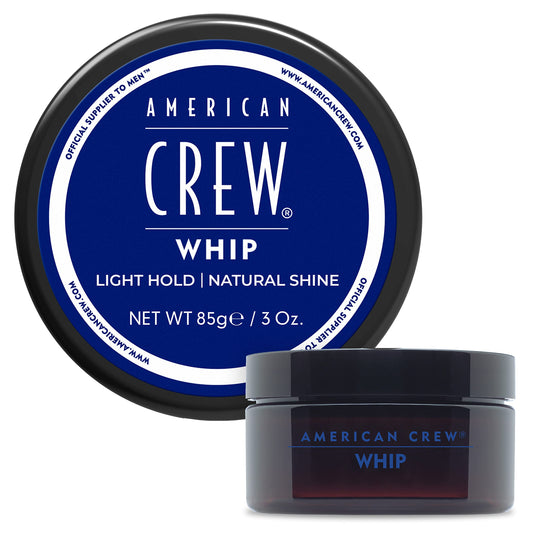 American Crew Men's Whip Styling Cream, Like Hair Gel with Light Hold & Natural Shine, 3 oz Beauty & Personal Care AMERICAN CREW