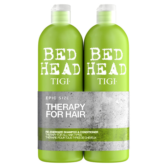 TIGI Bed Head Urban Antidotes Re-Energize Shampoo 25.36 oz (Pack of 2) Beauty & Personal Care TIGI