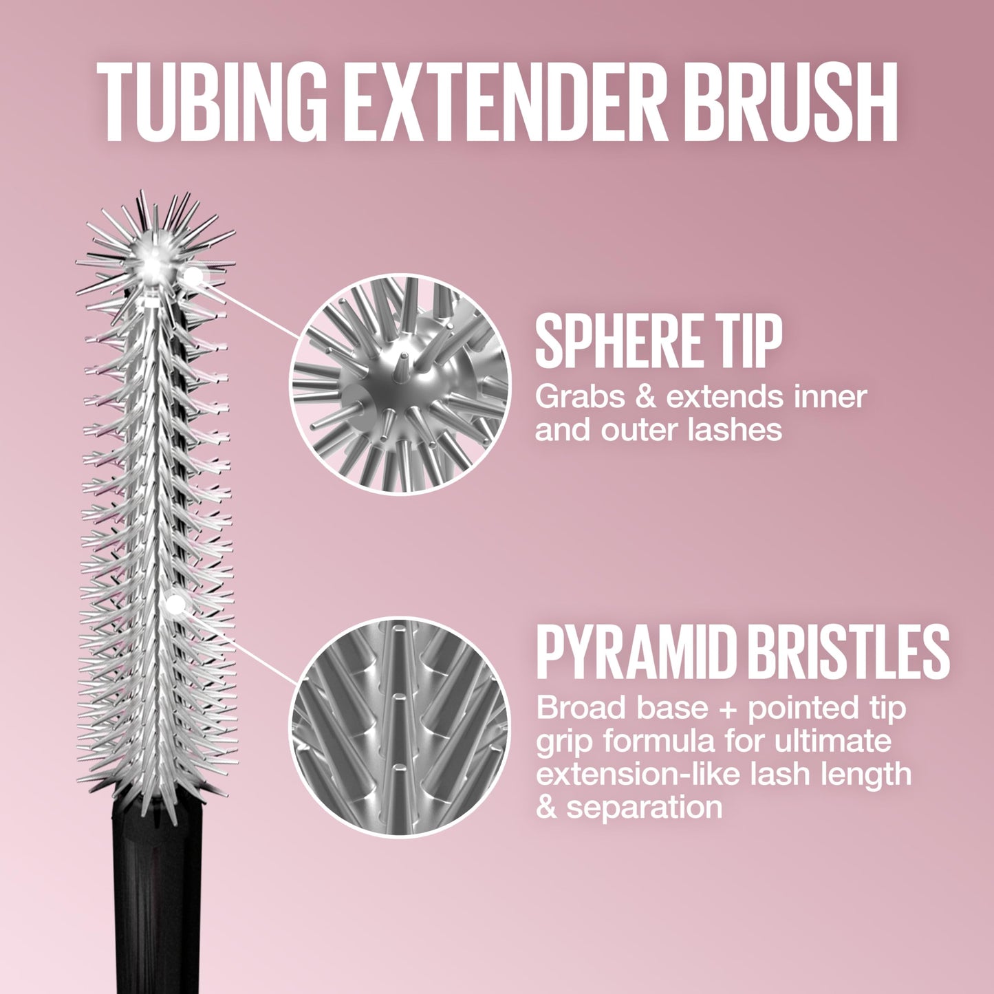 Maybelline Lash Sensational Sky Tubes Tubing Mascara, Extension-Like Lengthening Mascara, 24HR Eye Makeup with Shea Butter & Castor Oil, Very Black, 1 Beauty & Personal Care MAYBELLINE