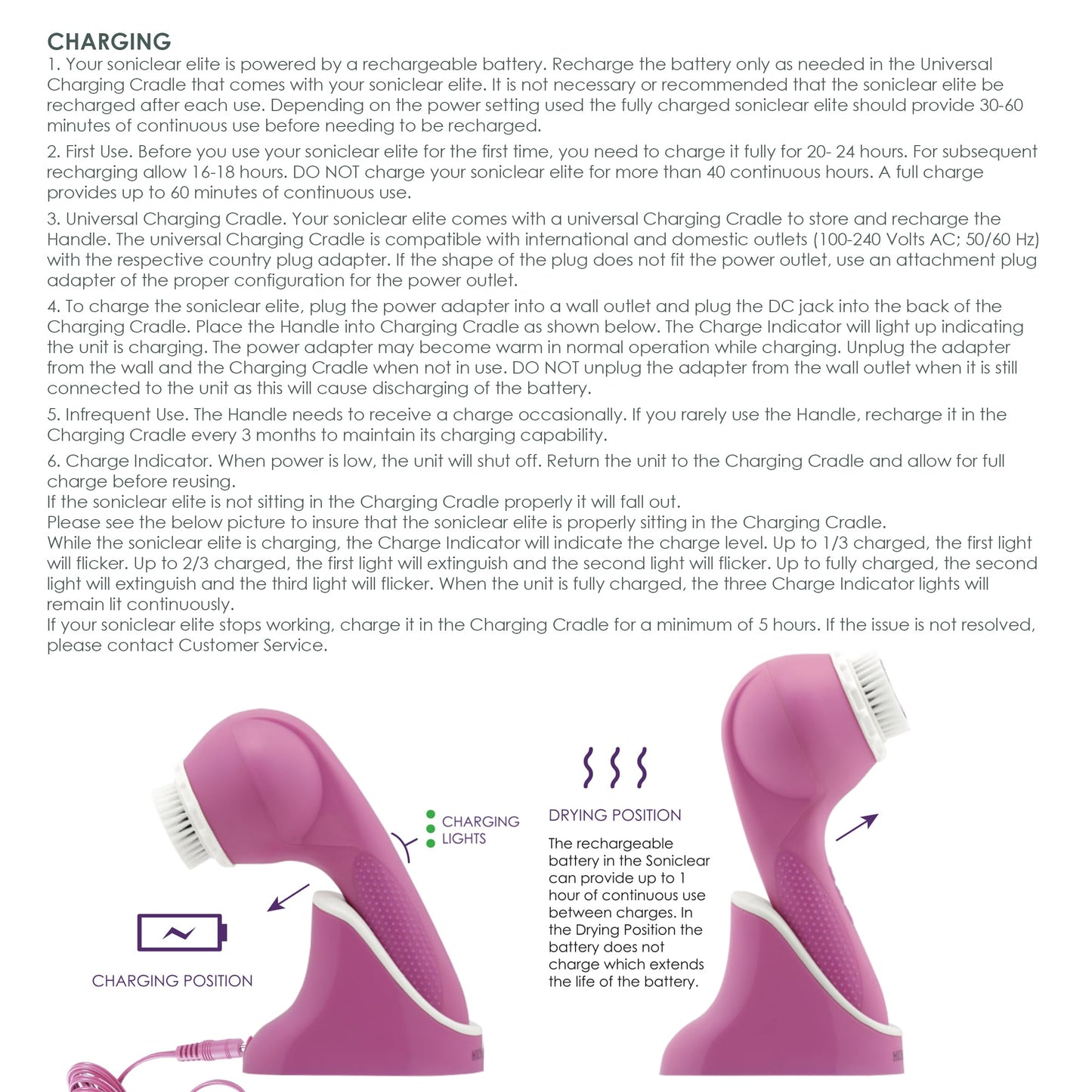 Michael Todd Beauty - Soniclear Elite - Facial Cleansing Brush System - 6-Speeds - Face Cleansing Brush & Exfoliating Body Scrubber Beauty & Personal Care MICHAEL TODD