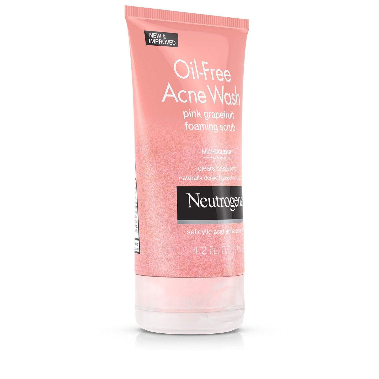 Neutrogena Oil-Free Acne Wash Pink Grapefruit Foaming Scrub, 4.2 Fl Oz Beauty & Personal Care Neutrogena