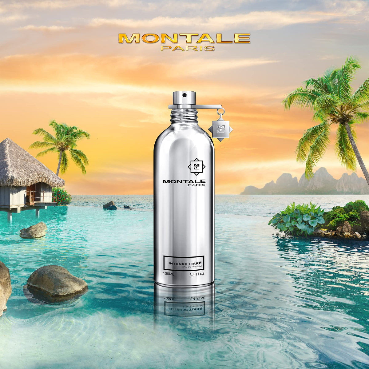 MONTALE Intense Tiare Eau de Parfum Spray, 3.3 Fl Oz Beauty & Personal Care MONTALE