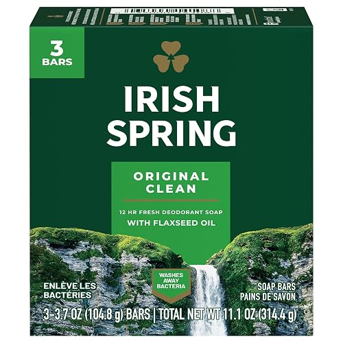 Irish Spring Deodorant Bar Soap, Original, 3.75 oz bars, 3 ea (Pack of 11) Beauty & Personal Care Irish Spring