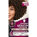 Schwarzkopf Keratin Permanent Hair Dye Cream, 5.0 Medium Brown, Professional Quality Color for Up to 100% Gray Coverage, Bond Enforcing System Beauty & Personal Care Schwarzkopf
