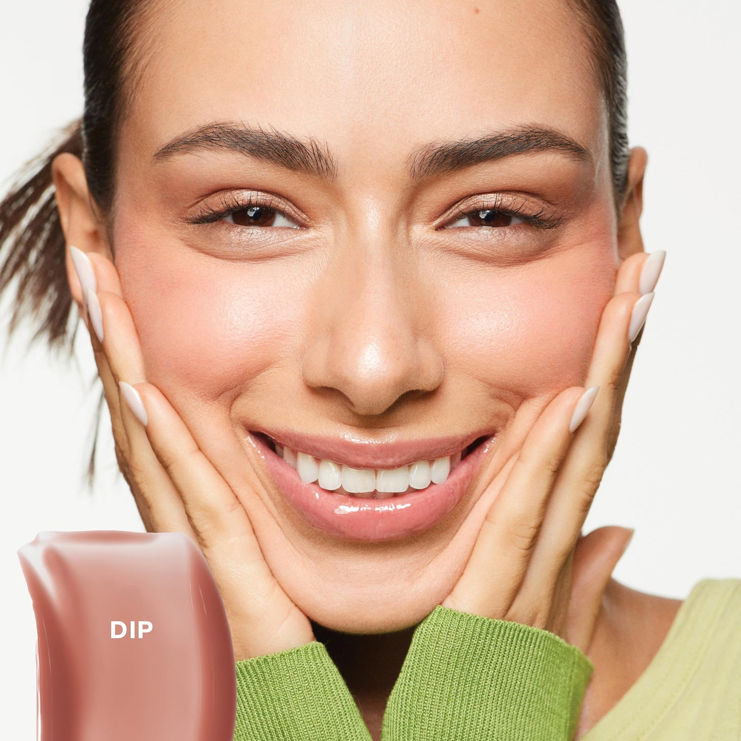 Saie Glossybounce - Hydrating Lip Gloss and Tinted Lip Oil Hybrid with Hyaluronic Acid & Jojoba Oil for Non-Sticky, Ultra-Shiny, Plump & Soft Lips - Beauty & Personal Care Saie