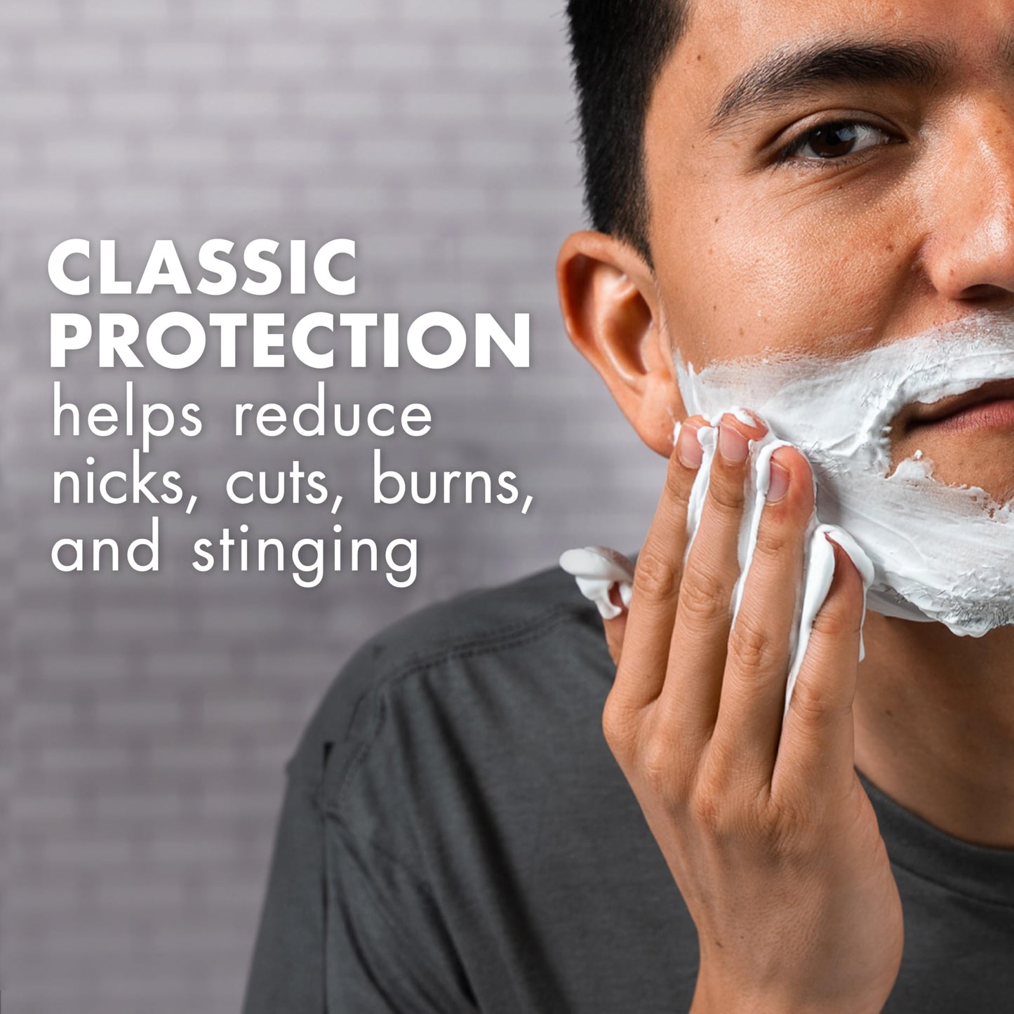Gillette Foamy Sensitive Shave Foam for Men, Protection Against Shaving Irritation, Quick and Smooth Shave, sensitive skin, shaving cream, 14.9oz Beauty and Personal Care Gillette