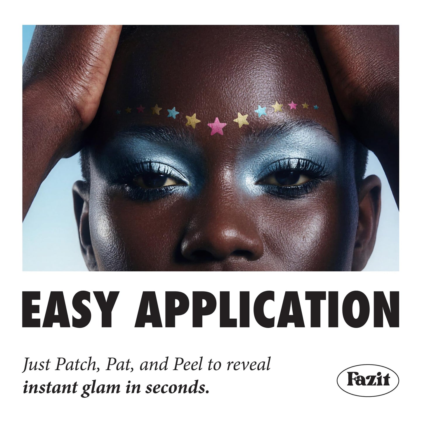 Fazit Makeup Patches - Sunset Strip Speckles - Glow Up Make-Up Patches - Cute Glitter Makeup Accessories for Women - Cosmetic Glitter for Face Beauty & Personal Care Fazit