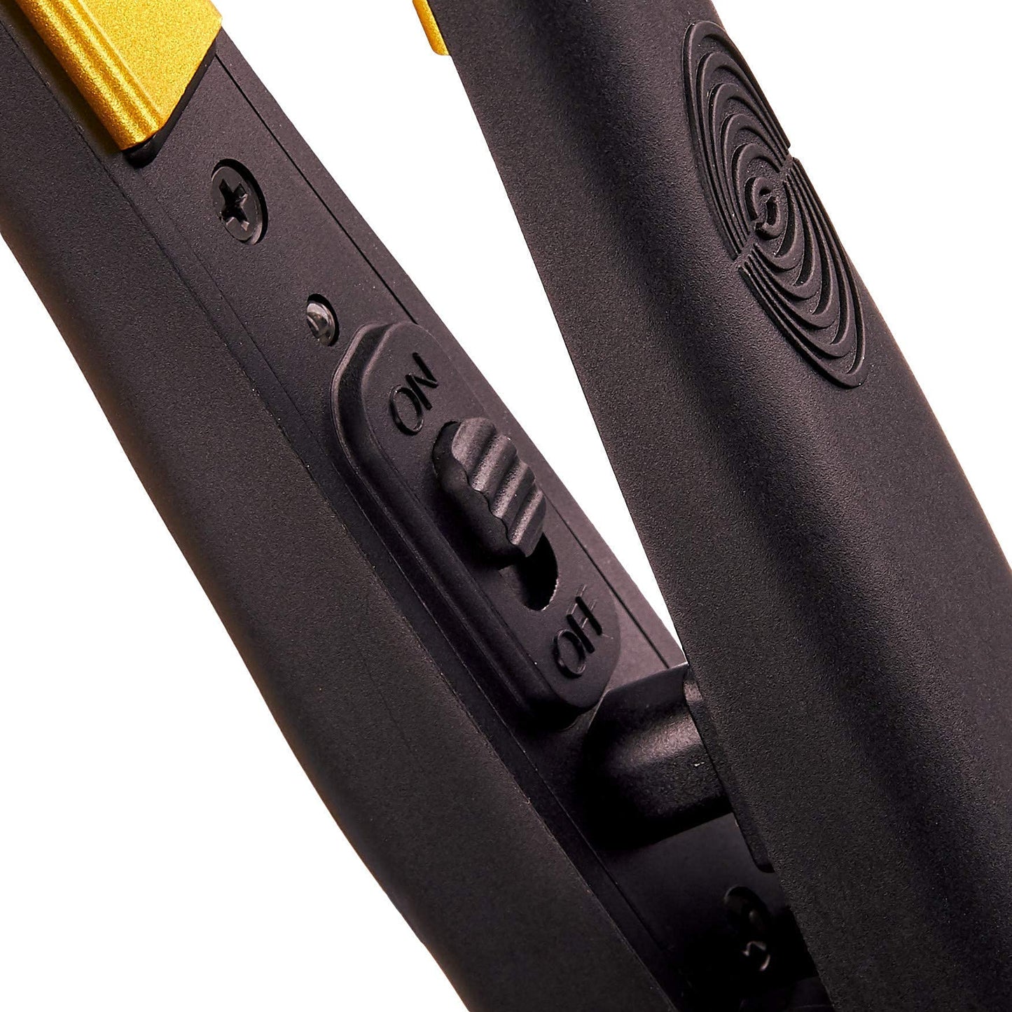 Hot Beauty Professional Ceramic Mini Flat Iron 1/2", Anti-Frizz, Fast Heating, Versatile Styling for Curly & Straight Hair, Ideal for Traveling Beauty & Personal Care Hot Beauty