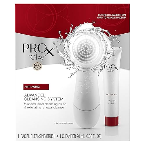 ProX by Olay Advanced Facial Cleansing Brush System Beauty & Personal Care Olay