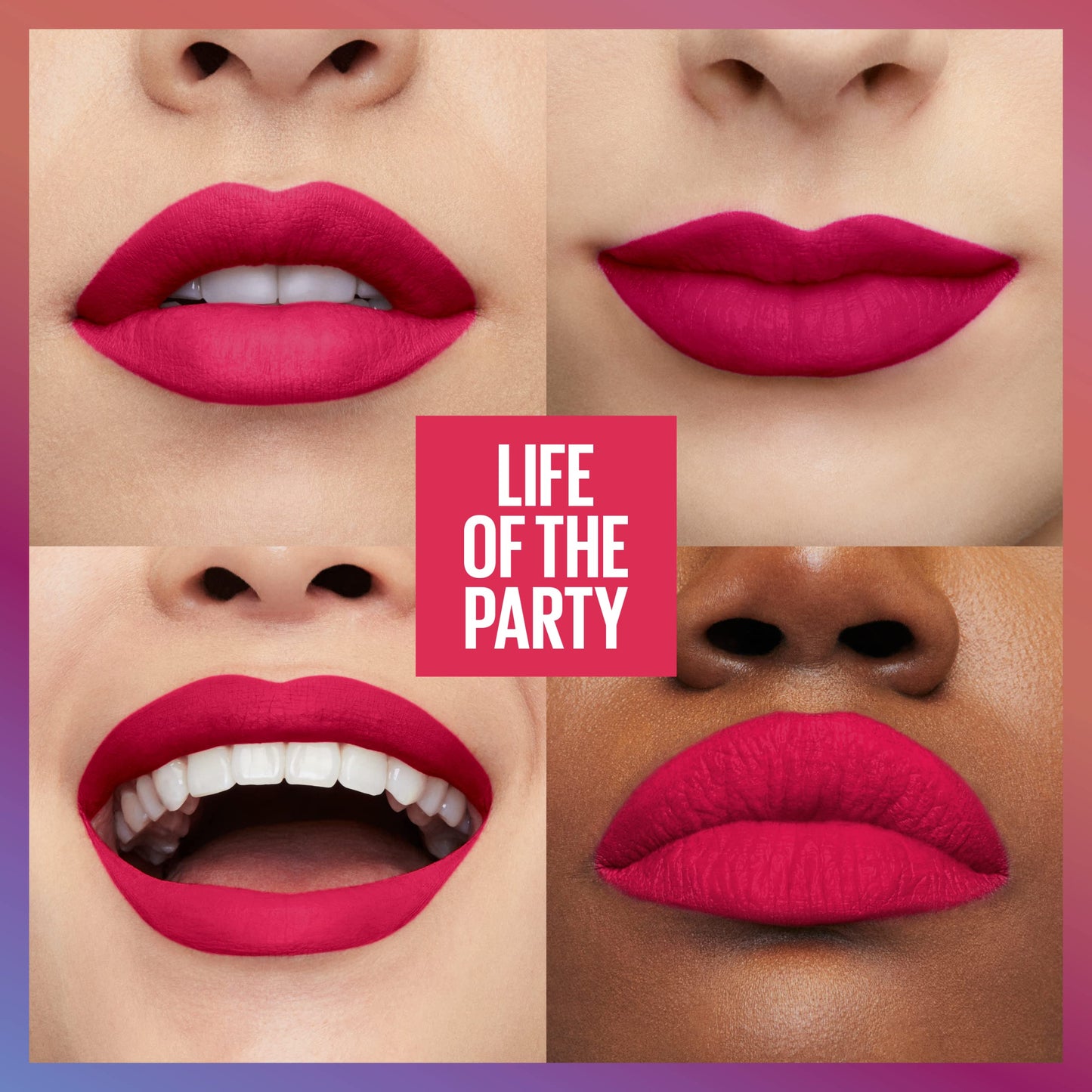 MAYBELLINE New York Super Stay Matte Ink Liquid Lipstick, Transfer-Proof, Long-Lasting, Limited-Edition Birthday-Cake-Scented Shades, Life of the Beauty & Personal Care MAYBELLINE