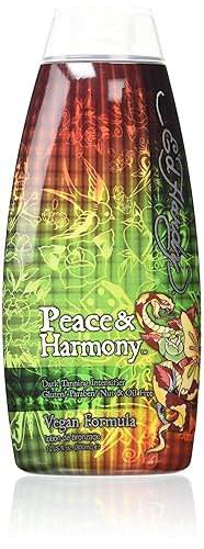 Ed Hardy Peace & Harmony Tanning Intensifier Bronzing Moisturizer Lotion 10 Oz Beauty & Personal Care ED HARDY