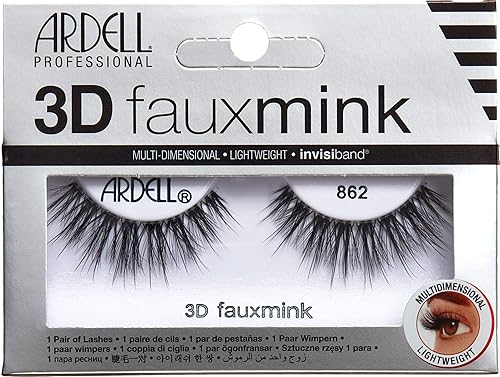 Ardell 3D Faux Mink Lashes 862 Beauty & Personal Care Ardell
