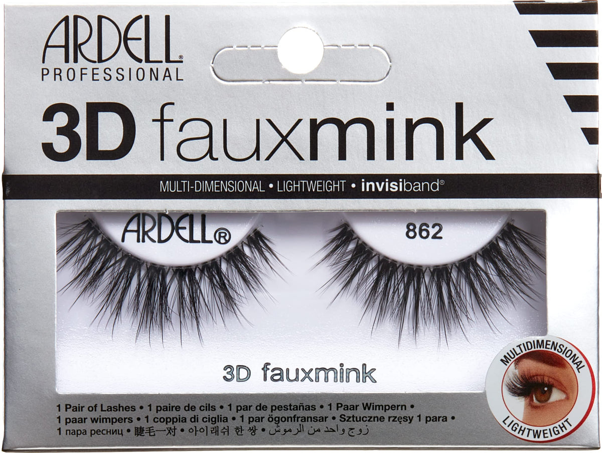 Ardell 3D Faux Mink Lashes 862 Beauty & Personal Care Ardell