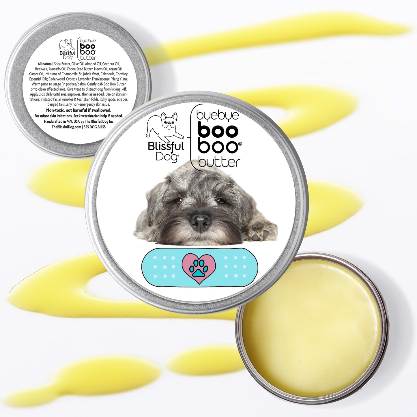 The Blissful Dog Schnauzer Boo Butter, 2 oz Beauty and Personal Care The Blissful Dog