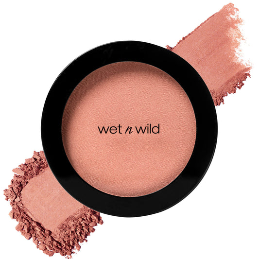 wet n wild Color Icon Blush, Effortless Matte Natural Sheer Glow & Seamless Blend, Luxuriously Infused Smooth Jojoba Oil, Cruelty-Free & Vegan Beauty & Personal Care wet n wild