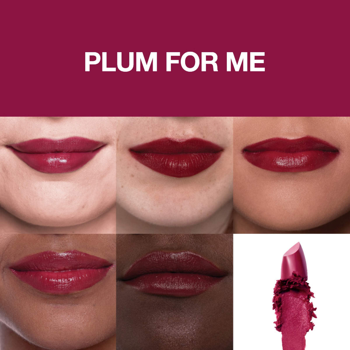 Maybelline New York Color Sensational Made for All Lipstick,388 Plum For Me, Satin Purple Lipstick Beauty & Personal Care MAYBELLINE