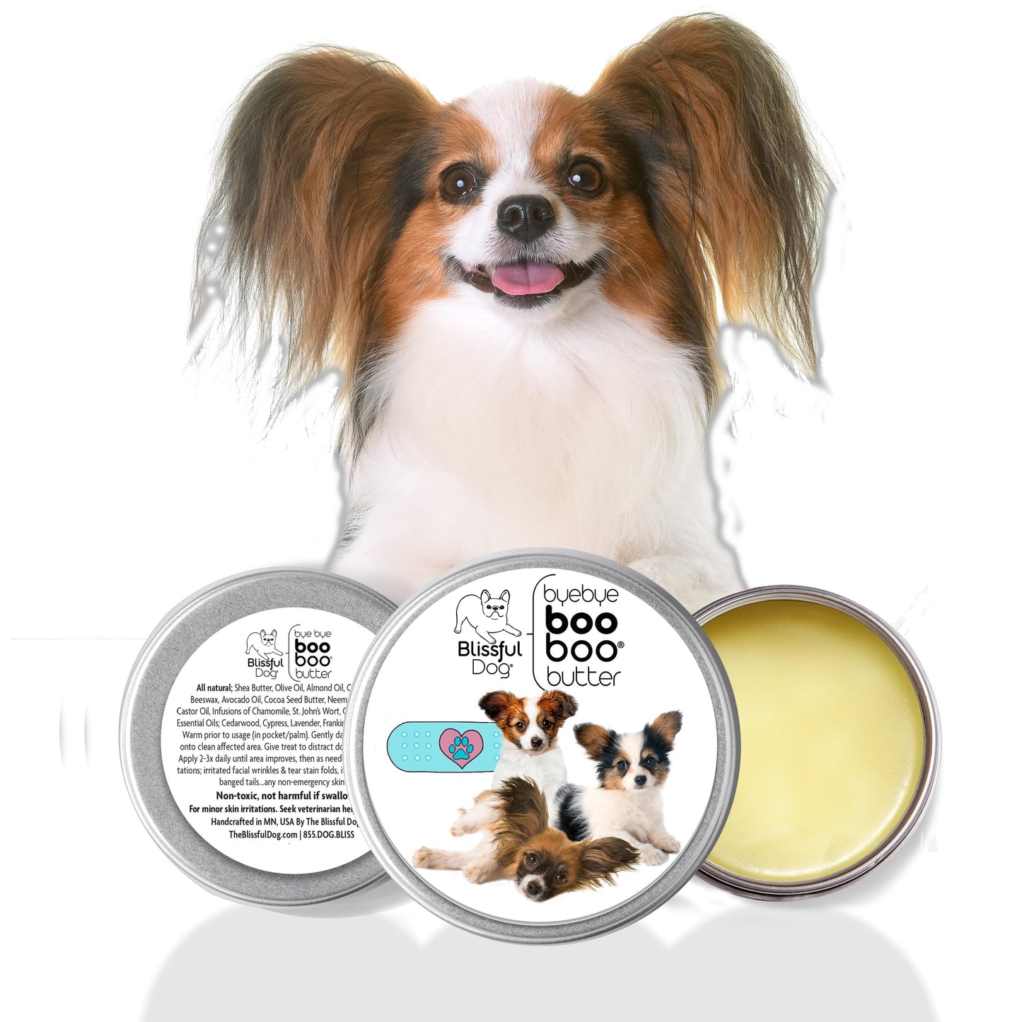 The Blissful Dog Papillon Boo Boo Butter, 1-Ounce Beauty and Personal Care The Blissful Dog