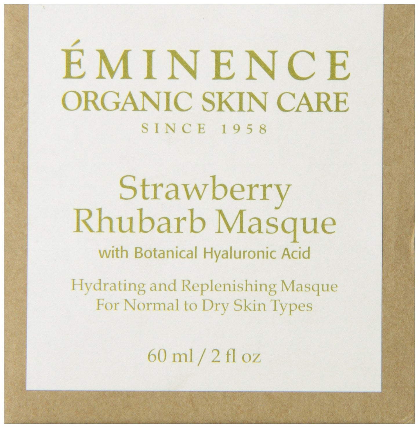 Eminence Rhubarb Masque Skin Care, Strawberry, 2 Ounce Beauty & Personal Care Eminence
