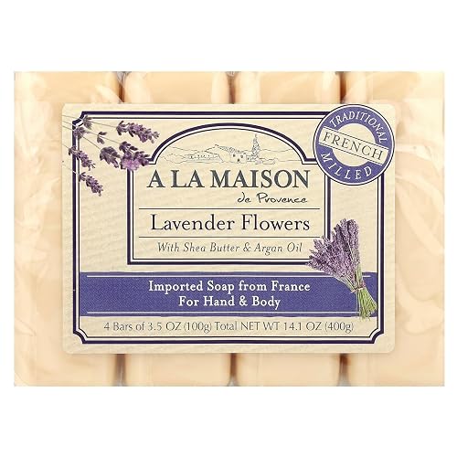 A La Maison Bar Soap Lvndr Flwr Value 4 Ct Beauty & Personal Care A LA MAISON