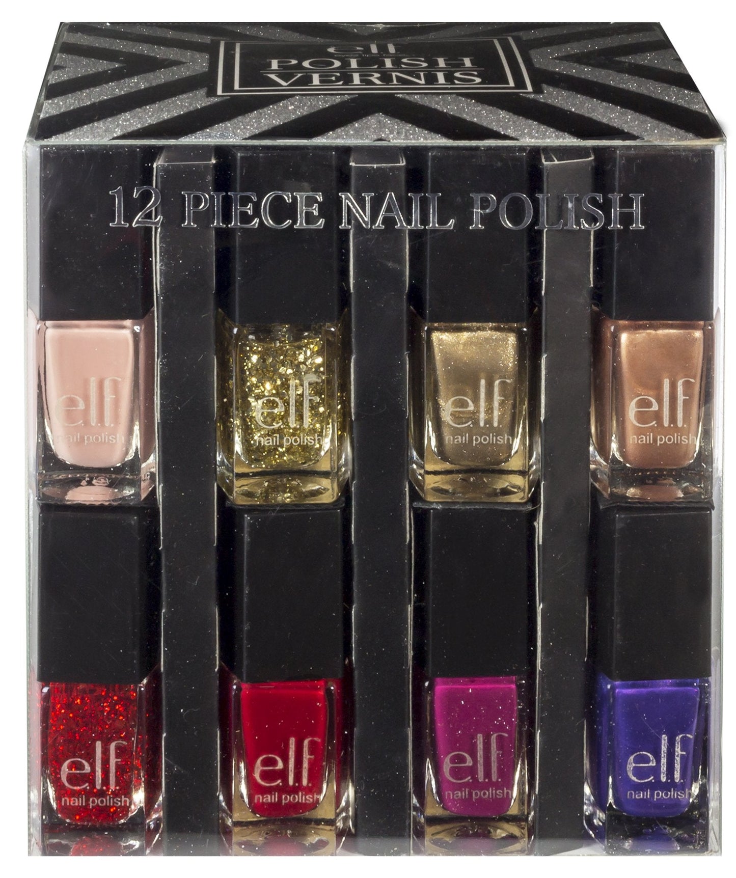 e.l.f. 12 Piece Nail Cube Set Beauty & Personal Care e.l.f.