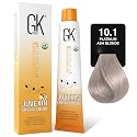 GK HAIR Global Keratin Professional Hair Color Cream Tube (3.4 Fl Oz/100ml) Nourishing & Cleansing Colors for Styling High Performance Long Lasting Beauty & Personal Care GK HAIR