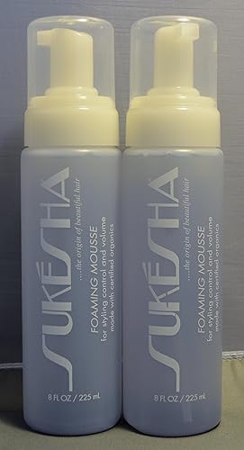 Sukesha Foaming Mousse 8 oz (2 pack) Beauty & Personal Care Sukesha