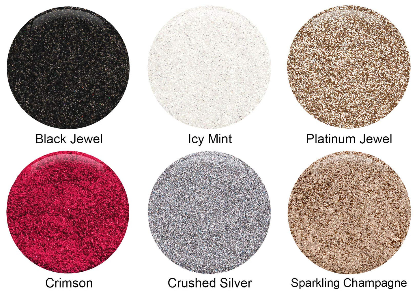 GLITTIES - Neutral Cosmetic Grade Glitter Powder Kit (6 Pk) - A Mix of Ultra Fine Glitter Powder Safe for Skin! Great for Makeup, Tattoos, Face, Lips Beauty & Personal Care Glitties