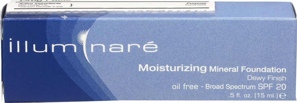 Illuminare, Moisturizing Mineral Foundation - 0.5 oz (Sienna Sun)
