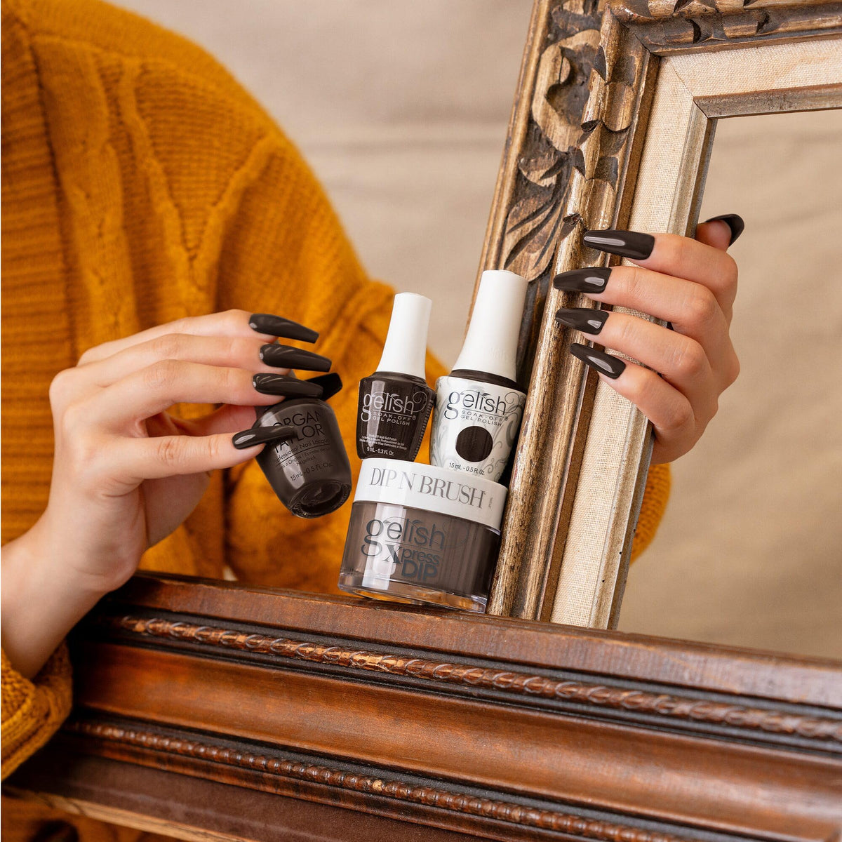 Gelish in Frame Collection Dip N Brush - Artwork in Progress, 1.5 oz