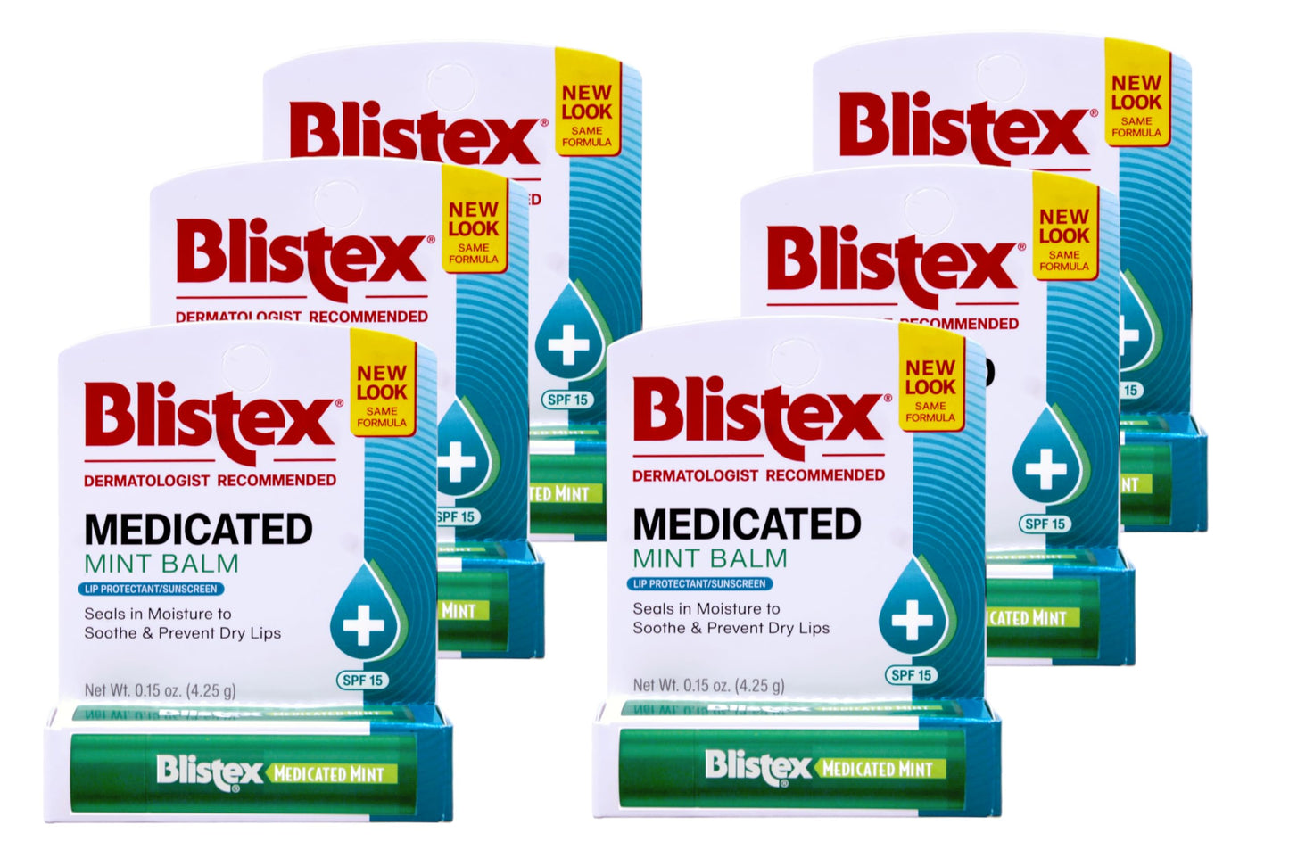 Blistex Medicated Mint Balm .15 Oz. Beauty and Personal Care Blistex