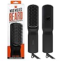 Wild Willies Beard Straightener for Men - 3 Temperature Settings, Tourmaline Ceramic Heated Beard Brush & Hot Comb - Portable, Ionic Technology Beauty & Personal Care Wild Willies