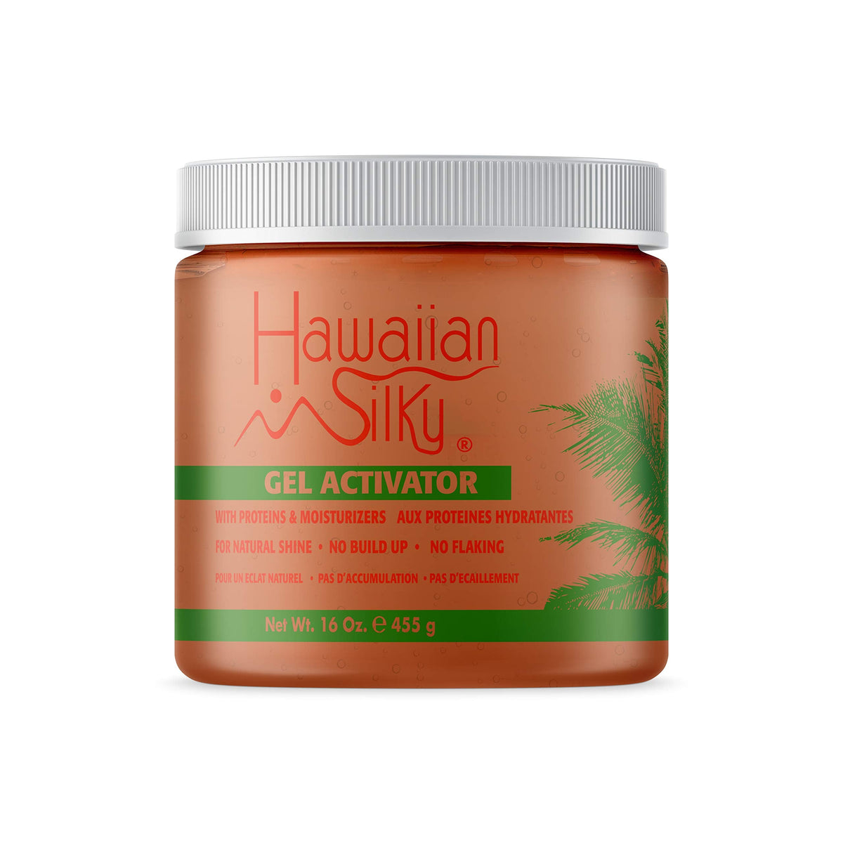 Hawaiian Silky Texturizing Gel Activator, 16 fl oz - Natural Protein Extracts to Style & Moisturize Dry and Damaged Hair - for Color Treated Hair Beauty & Personal Care Hawaiian Silky