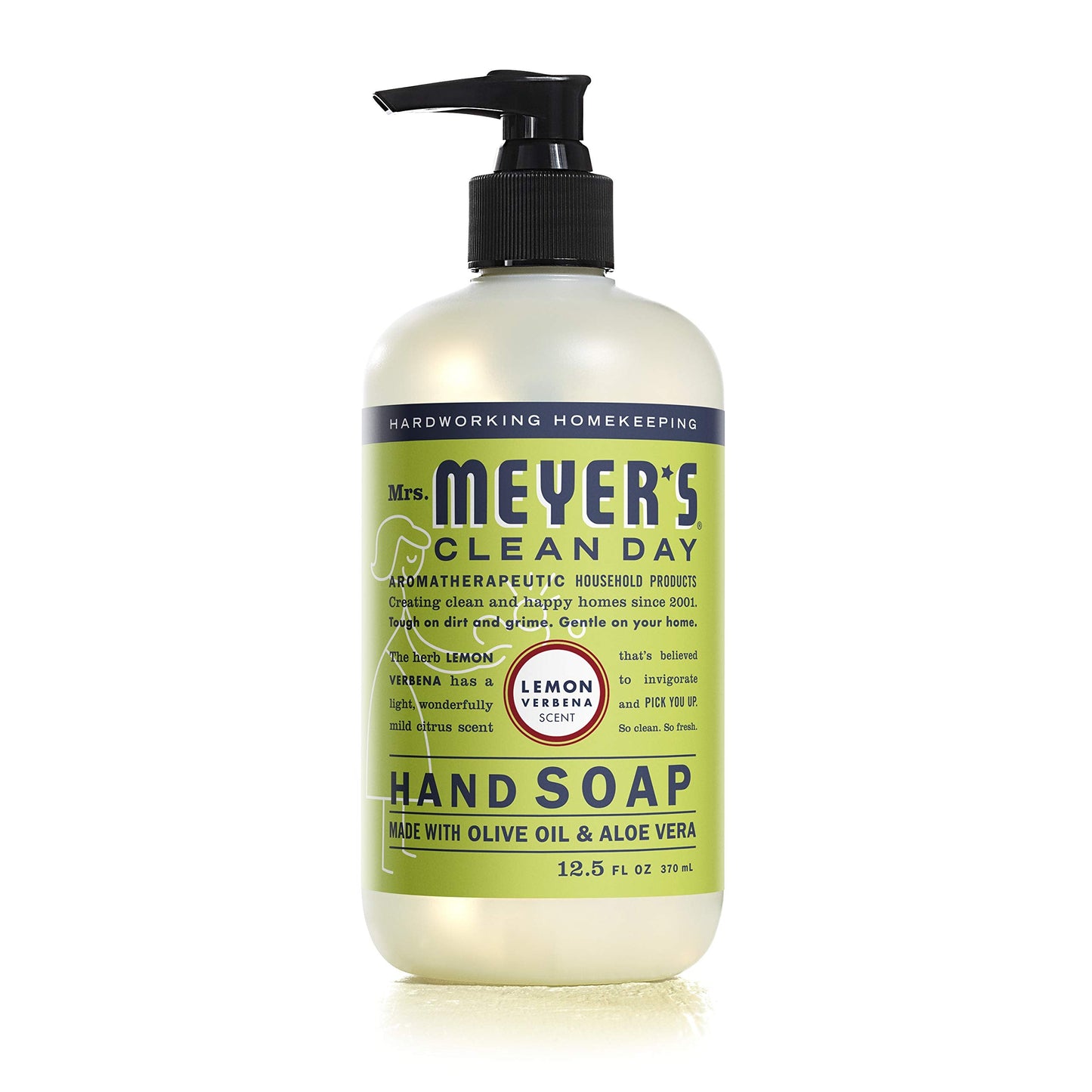 Mrs. MEYER'S CLEAN DAY Liquid Hand Soap Lemon Verbena 12.5 Fl Oz (Pack of 2) Beauty & Personal Care Mrs. MEYER'S