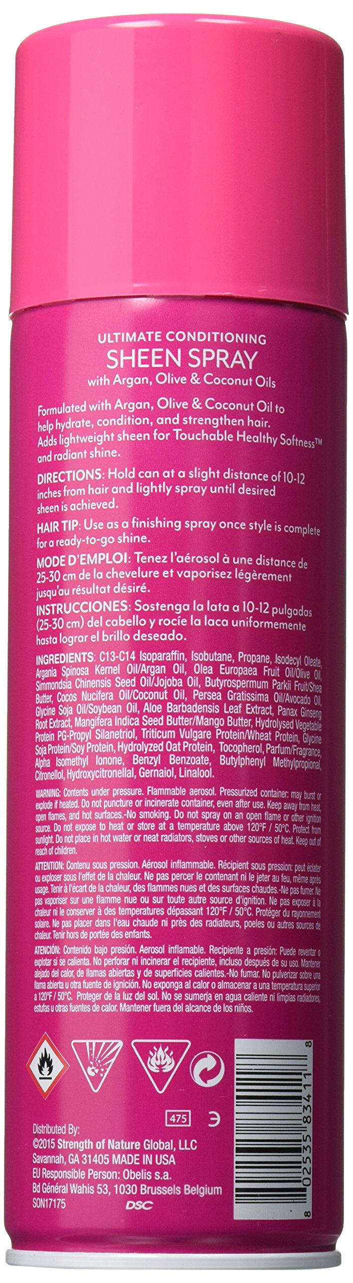 Soft and Beautiful Ultimate Conditioner Sheen Spray, 11 Ounce Beauty & Personal Care Soft & Beautiful