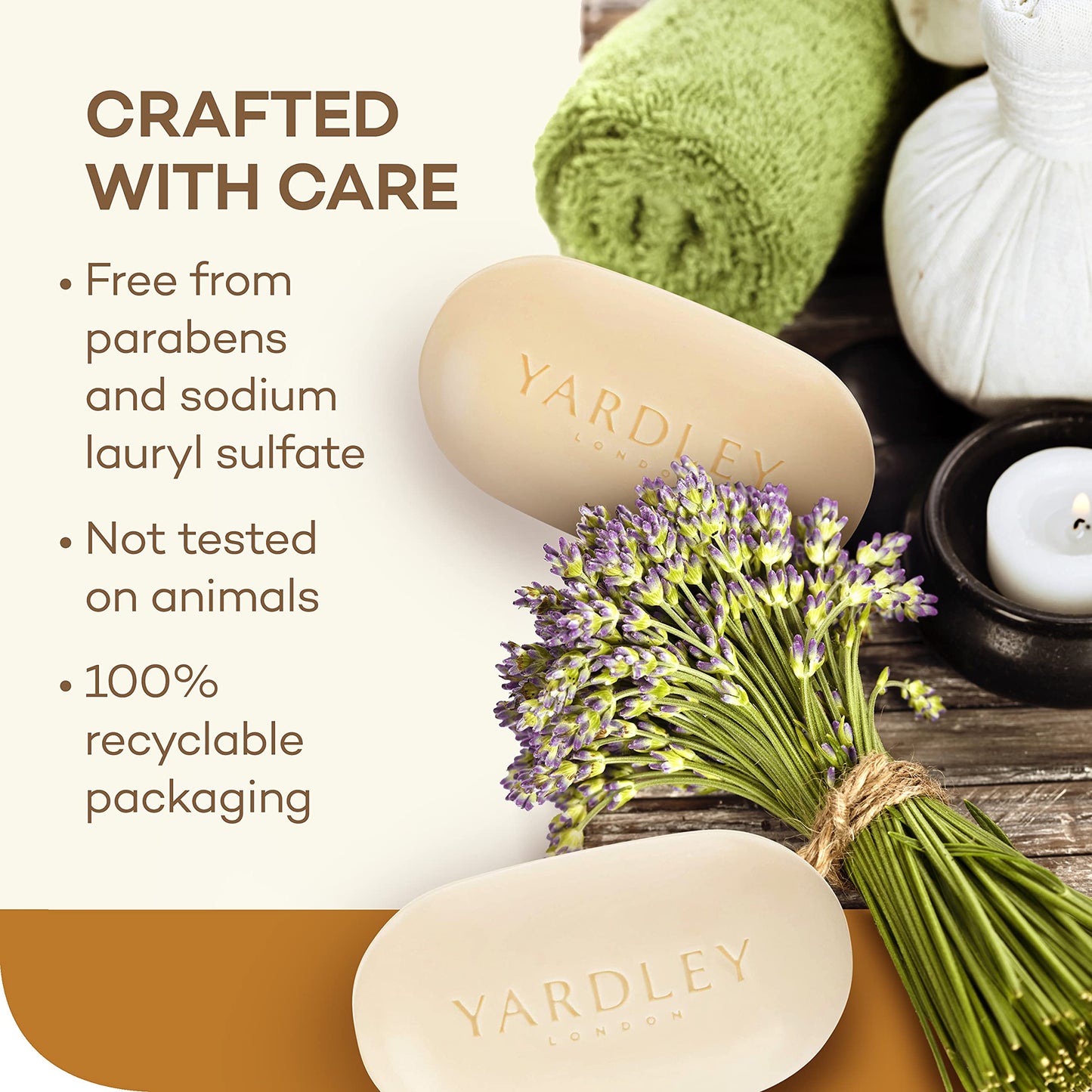 Yardley London Oatmeal and Naturally Moisturizing Bath Bar, Almond (Pack of 2) Beauty & Personal Care Yardley